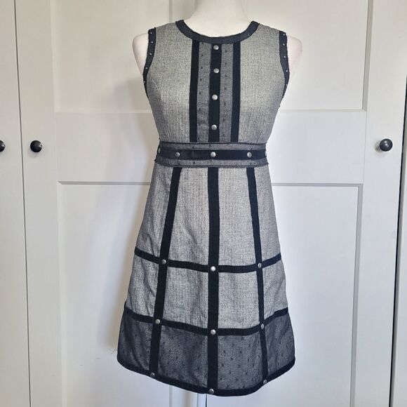Anna sui for target collection Herringbone dress size 1 - Picture 1 of 13